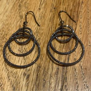 Sparkle hanging earrings